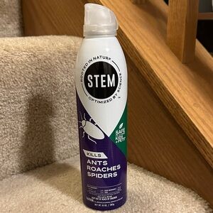 STEM Kills Indoor and Outdoor Ants Roaches and Spiders Killer Spray, 10 oz new!